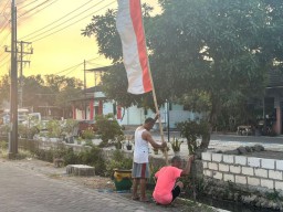 Semarak Kemerdekaan di Sidoarjo: Merah Putih Bangkitkan Semangat Kebangsaan