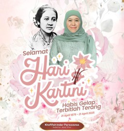 Hari Kartini, Gubernur Khofifah Sampaikan Pesan Perempuan Harus Jadi Pilar Ketangguhan Bangsa di Tengah Krisis Global