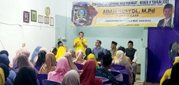 Reses di Desa Larangan Sidoarjo, Adam Rusydi Tekankan Kolaborasi Pemerintah Tangani Banjir 