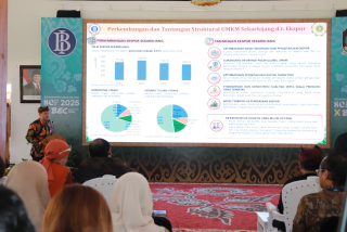 Nilai Ekspor Wilayah Sekarkijang Turun, BI Dorong UMKM Banyuwangi Go Export