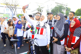 Lilik Hendarwati Dukung Ride for Palestina 1000 KM: Spirit Kemanusiaan Menyala di Hari Pahlawan