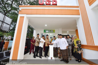 Bupati Rusdi Sutejo Luncurkan UGD 24 Jam di 33 Puskesmas se-Kabupaten Pasuruan