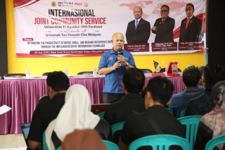 Untag Surabaya dan UTHM Malaysia Siapkan Kerupuk Ikan Srowo Tembus Pasar Ekspor Lewat Digitalisasi UMKM