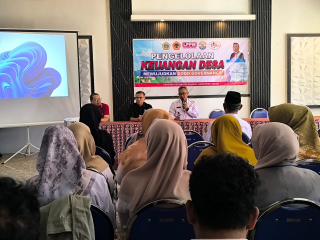 Untag Surabaya Perkuat Integritas Aparatur Desa Bungah melalui Workshop Tata Kelola Keuangan