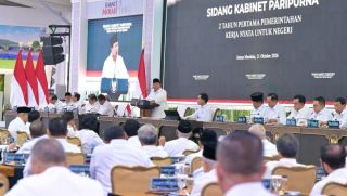 Dua Tahun Pemerintahan, Prabowo Minta Kabinet Berani Hadapi Kenyataan