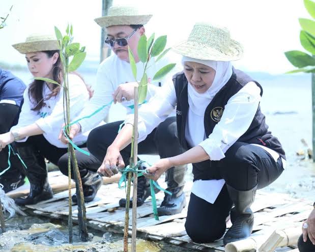 Peringatan Hari Lingkungan Hidup Sedunia ini Pesan Khofifah