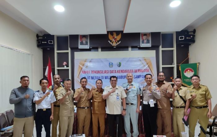 Jasa Raharja & UPT PPD Sampang Lakukan Rekonsisliasi Data Kendaraan Dinas