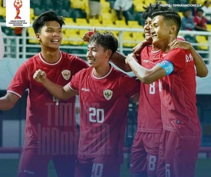 Timnas Indonesia U-19 Menang Setengah Lusin Gol, Buka Peluang ke Semifinal Piala AFF U-19 2024