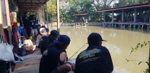 Peserta Wisata Mancing Jawa Timur tampak antusias
