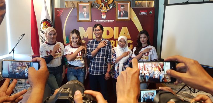 Kepala Divisi Sosialisasi, Pendidikan Pemilih, dan Partisipasi Masyarakat KPU Jawa Timur, Nur Salam saat ditemui di Surabaya, Jumat (7/9/2024).