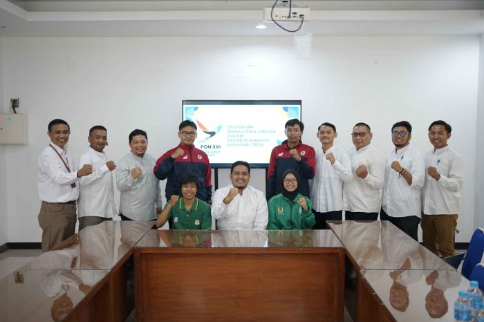 Enam atletnya asal Umsida akan berlaga di Pekan Olahraga Nasional (PON) XXI