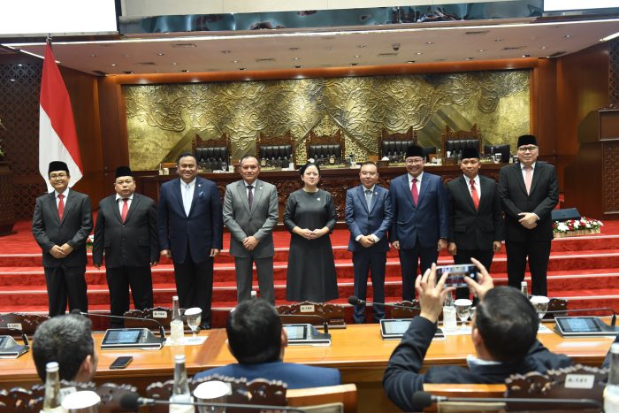 Rapat Paripurna DPR RI Ke-6 Masa Persidangan I Tahun Sidang 2024-2025.