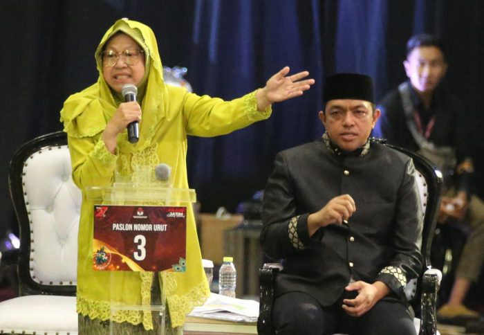 Paslon nomor urut 3 Risma-Gus Hans