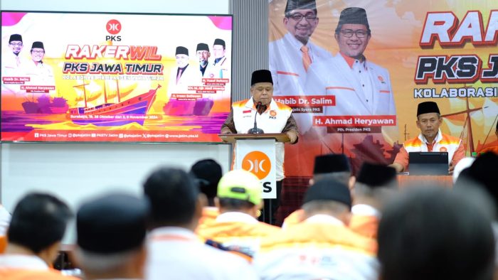 PKS Jawa Timur melaksanakan Konsolidasi ketua MPD dan ketua DED PKS dari 38 kabupaten kota.