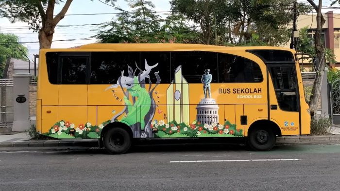 Pemkot Surabaya Optimalkan Layanan Bus Sekolah, Kini Ada 9 Armada Melayani Lima Rute Strategis