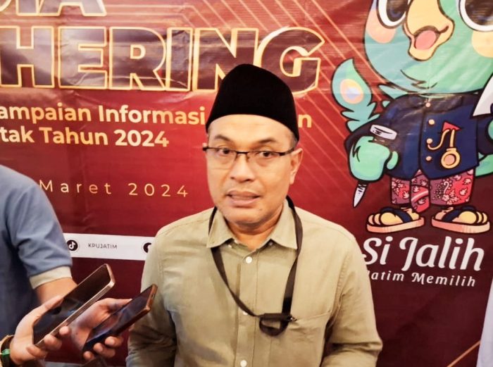 Komisioner KPU Jatim, Choirul Umam