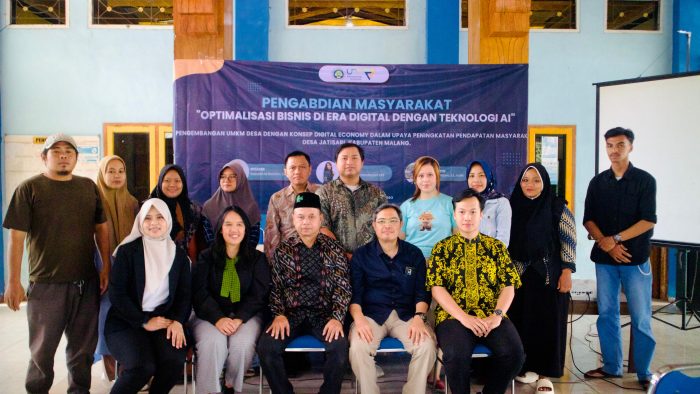 UM Gelar Pelatihan Optimalisasi Bisnis Digital Berbasis AI di Desa Jatisari
