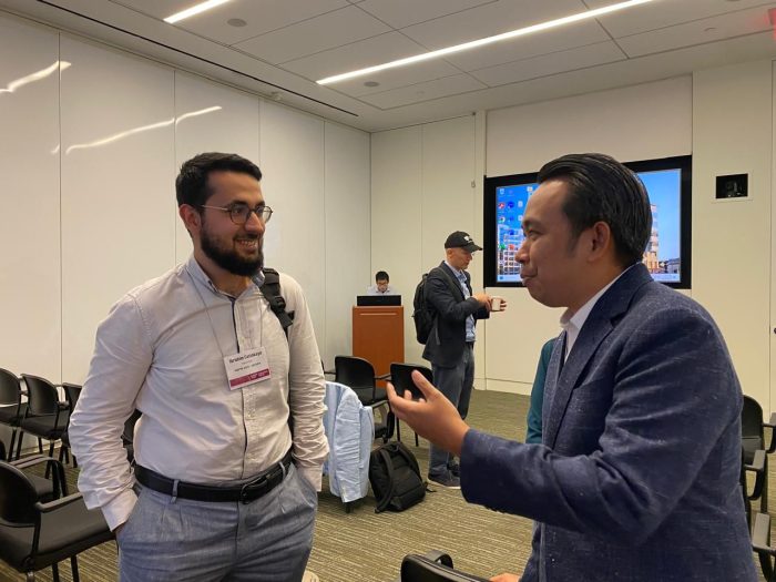 Bupati Jember Gus Fawait saat konferensi internasional prestisius bertajuk North American Productivity Workshop (NAPW) XII, yang digelar di Virginia Tech Research Center, Arlington, Virginia, Amerika Serikat.
