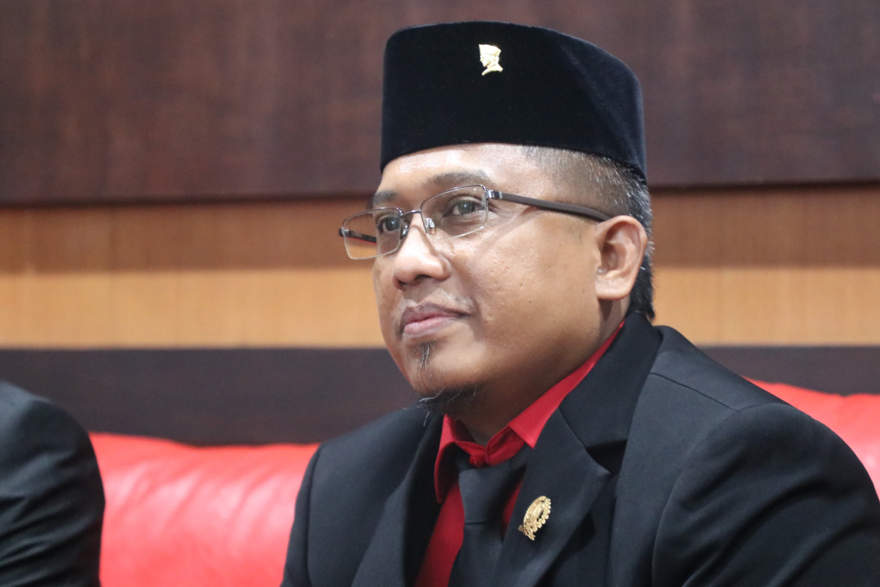 Agus Black Hoe Budianto, anggota Fraksi PDI Perjuangan DPRD Jatim