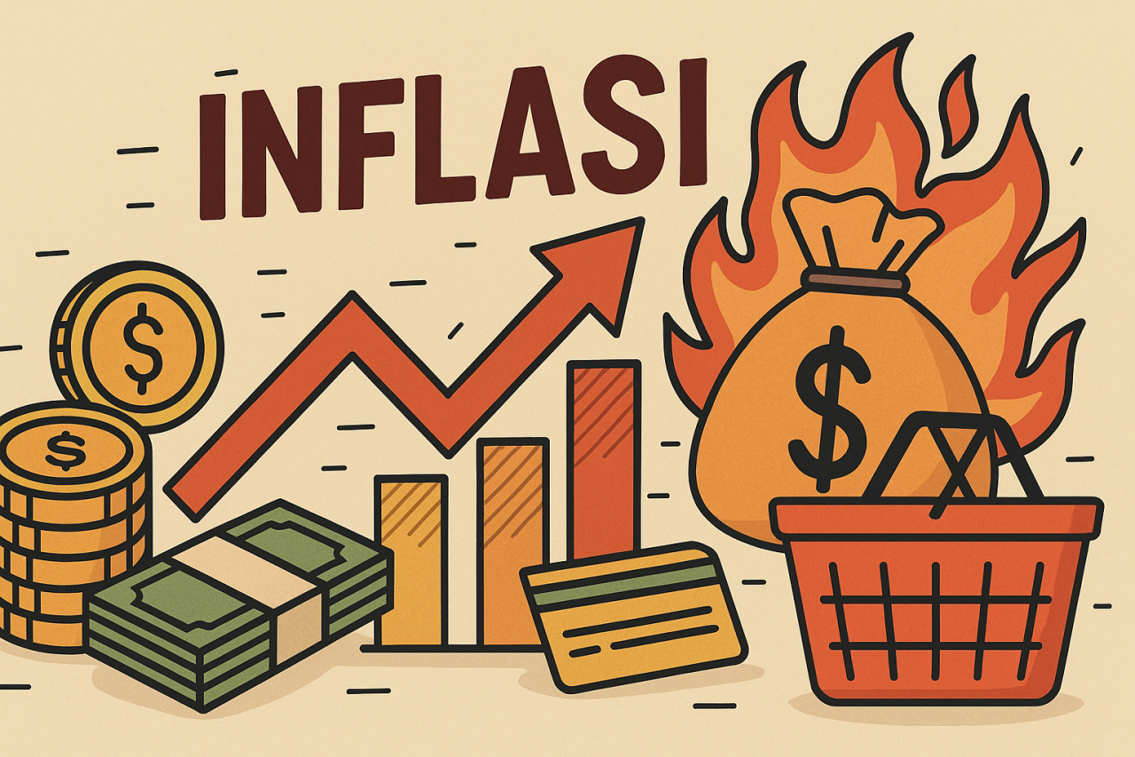 Ilustrasi inflasi. (chatgpt)