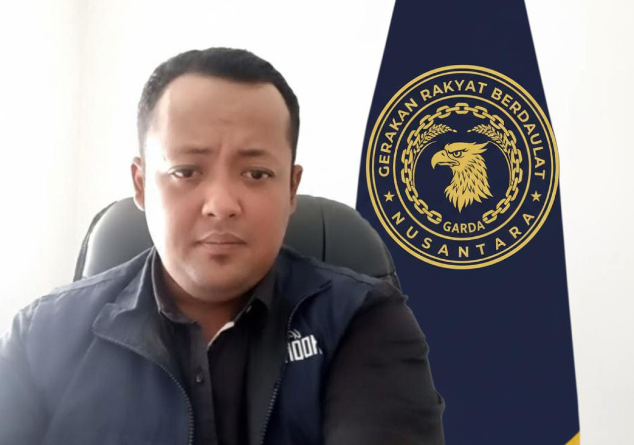 Ketua Gerakan Rakyat Berdaulat (Garda) Nusantara, Fajar Ilyas. (Foto: M Hidayatullah/Lingkaran.net)