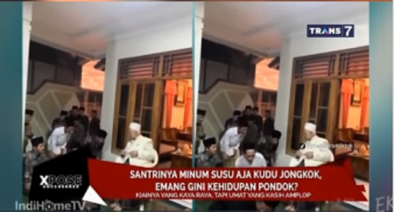 Tayangan Xpose Uncensored di Trans7. [Instagram/rembang.terkini]