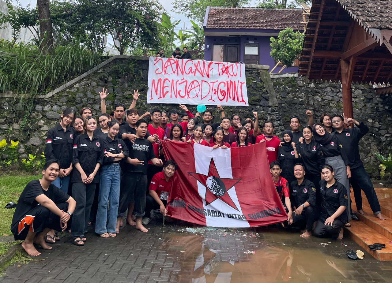 GMNI FISIP Untag Surabaya menggelar KTD 2025 di Agroedupark Universitas Tribhuwana Tunggadewi, Malang.