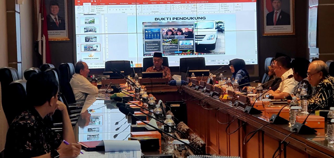 Komisi A DPRD Jawa Timur melakukan audiensi terkait Polemik kepengurusan Rumah Sakit (RS) Pura Raharja Surabaya, Jumat (12/12/2025).