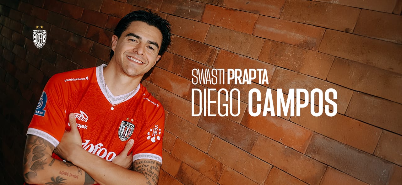 Diego Campos menjadi pemain baru di Bali United (baliutd.com)