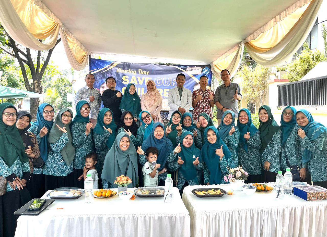 PKK RT 41/RW 07 Perumahan Sun Safira Regency, Sidokepung, Buduran, Sidoarjo, menggelar kegiatan literasi digital dan parenting. (Foto: Ist)