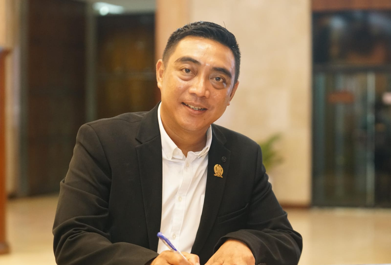 Anggota Fraksi PDIP DPRD Jatim Eko Yunianto. (Foto Humas DPRD Jatim)