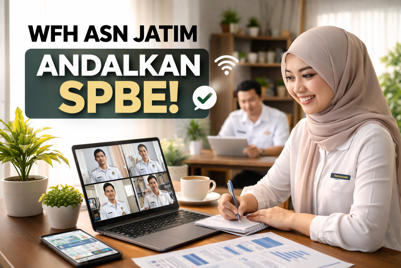 81.700 ASN WFH, Pemprov Jatim Cuma Andalkan SPBE