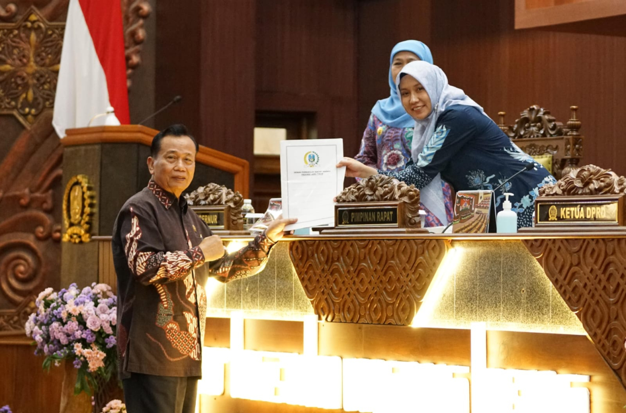 Rasiyo, juru bicara Fraksi Demokrat DPRD Jatim. (Foto Humas DPRD Jatim)