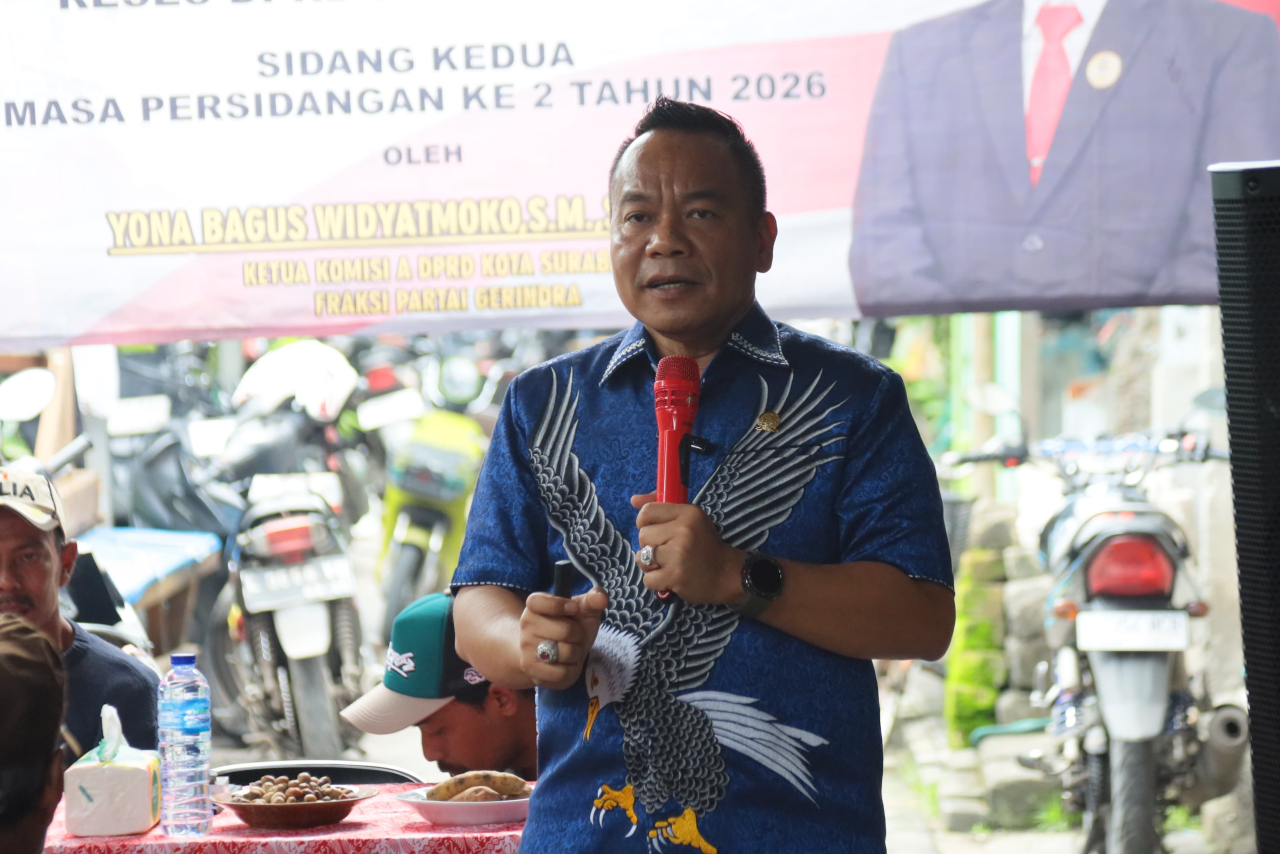 Ketua Komisi A DPRD Kota Surabaya Yona Bagus Widyatmoko