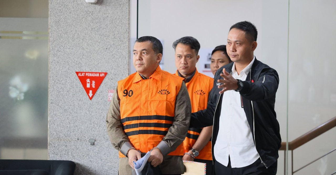 KPK mengungkap penggunaan kode rahasia "malaikat" dalam distribusi uang hasil dugaan pemerasan pengurusan izin tinggal WNA. (KPK)