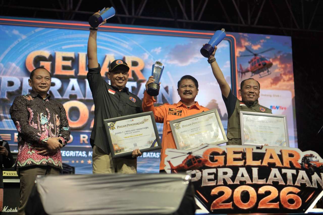 Gelar Peralatan PB Jatim 2026 resmi ditutup dengan malam puncak yang berlangsung meriah di Pantai Pancer Door, Pacitan, Kamis (23/7/2026).
