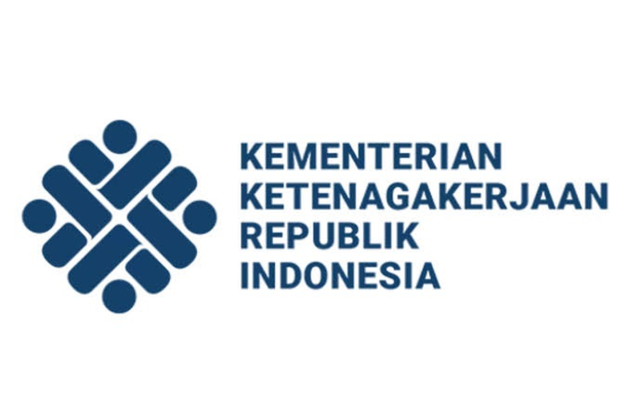Ilustrasi logo Kemnaker