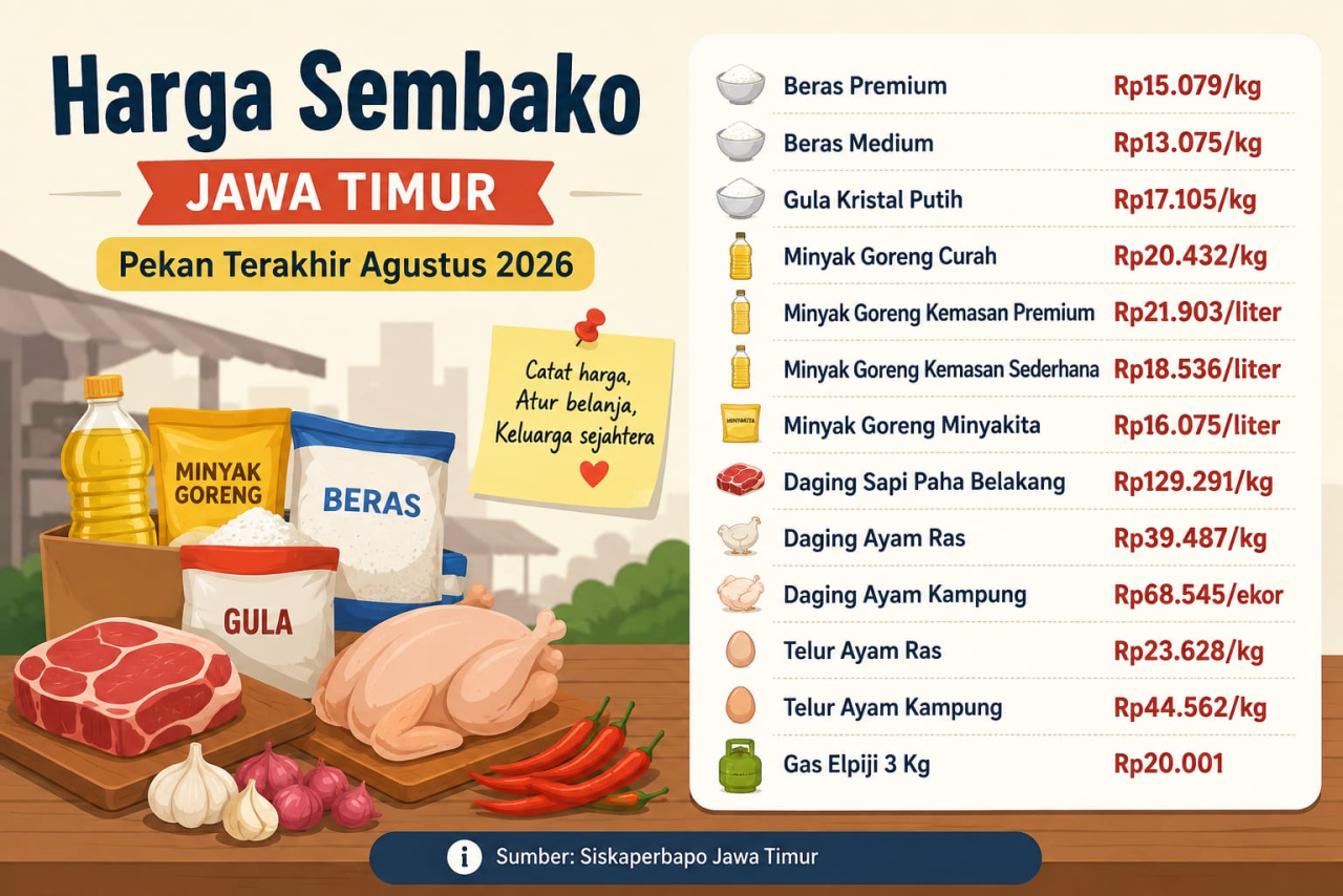Ilustrasi harga sembako