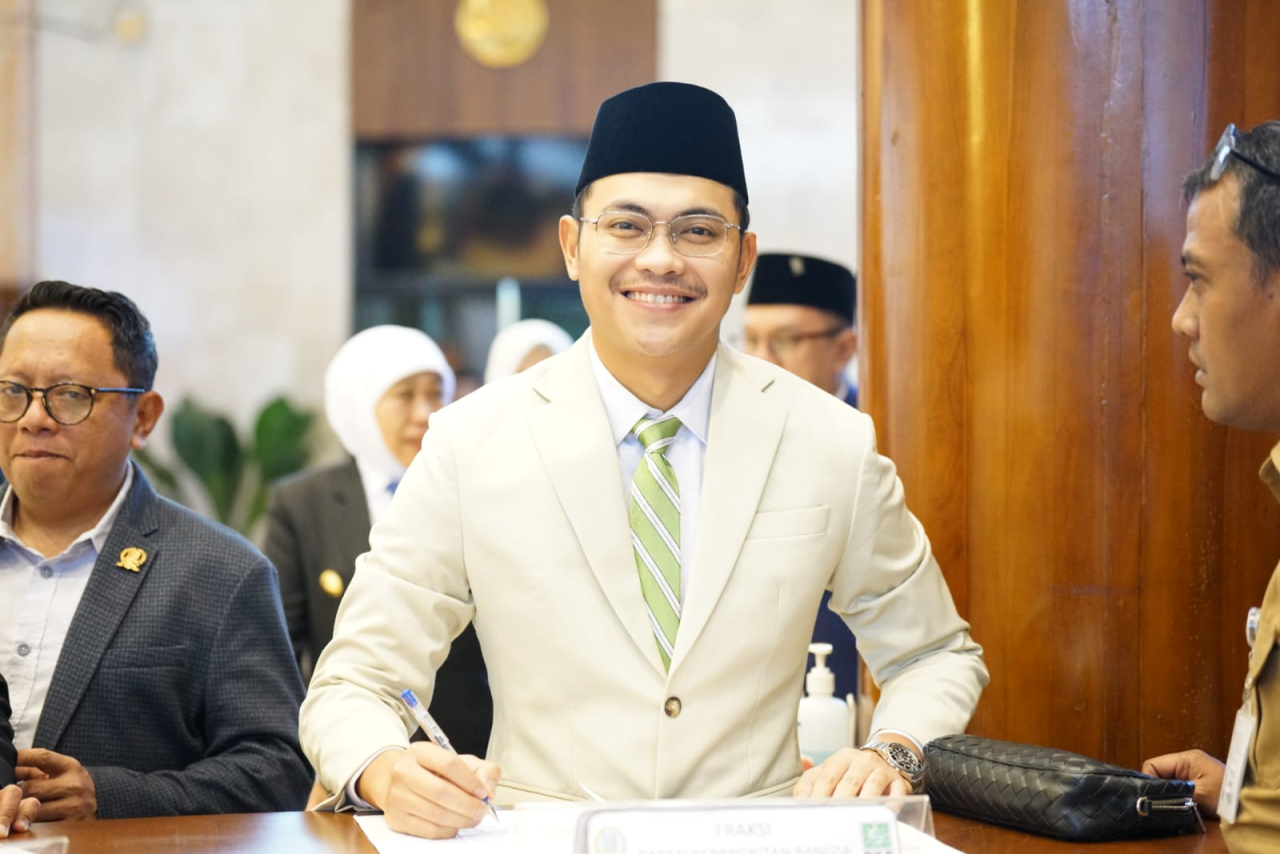 Juru Bicara Komisi B DPRD Jatim, Ibnu Alfandy Yusuf