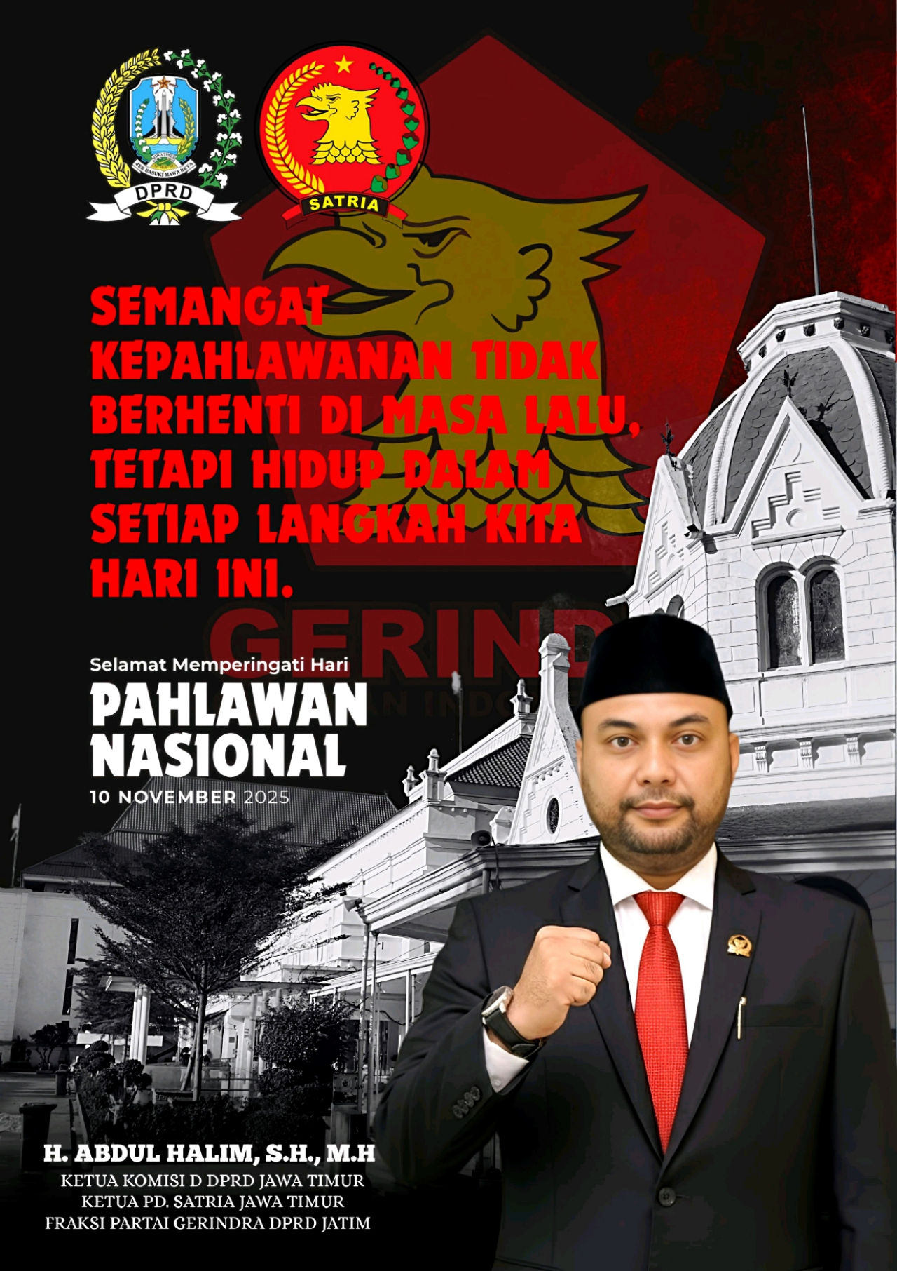 Gerindra Hari Pahlawam